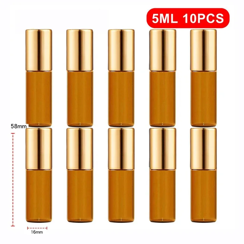 10pcs 5 ml Gloden