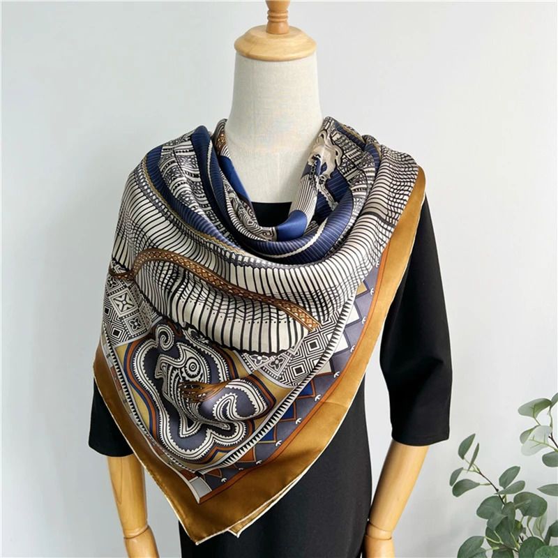 110cm Silk Scarf 2