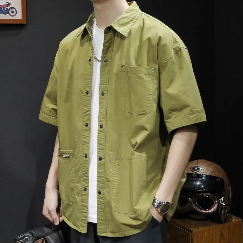 B-ArmyGreen Shirt