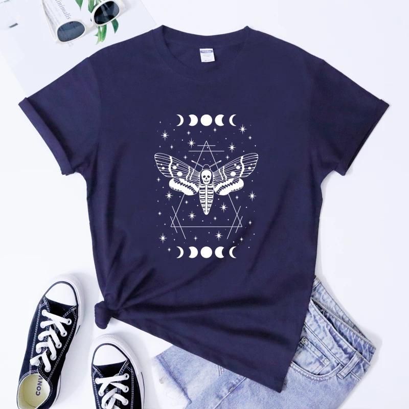 Navy-White Text