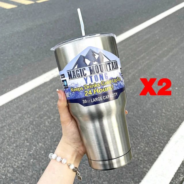 2PCSシルバー-900ml