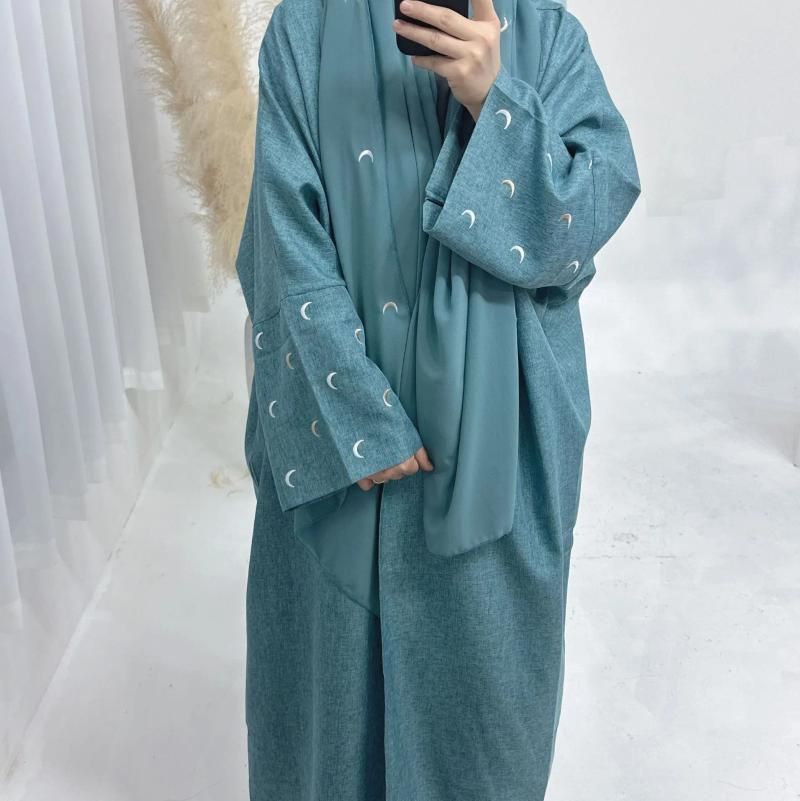 Abaya blu XL