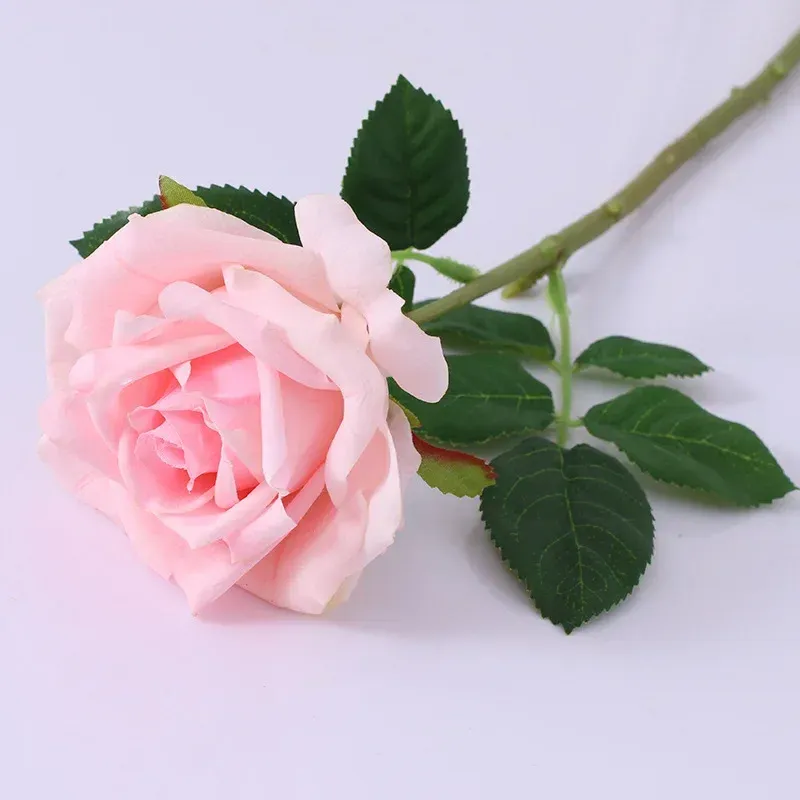 8Pcs Pink Roses