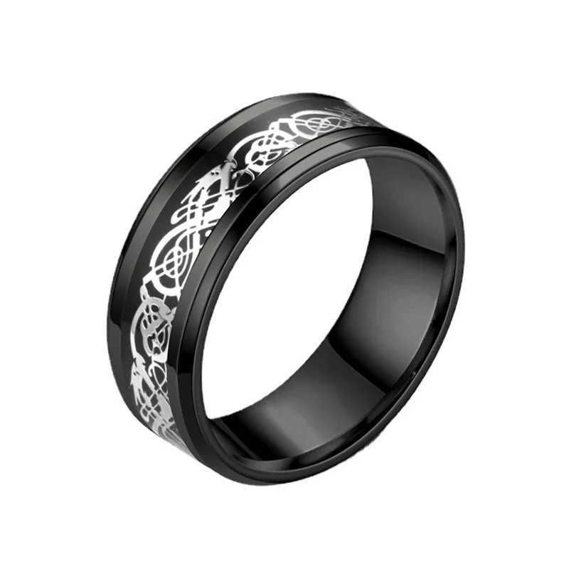 Anello - argento nero