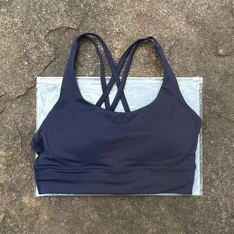 Navy blue bra
