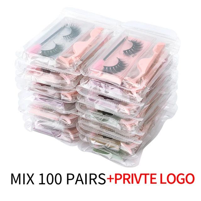ロゴ付きのMix100Pair
