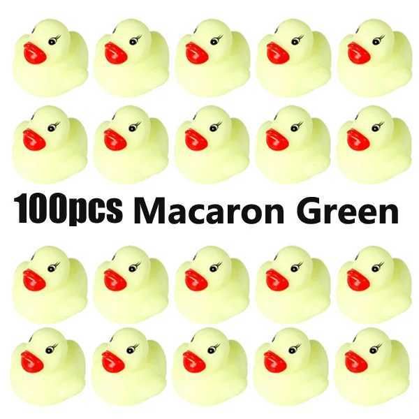 100 макарон зеленый