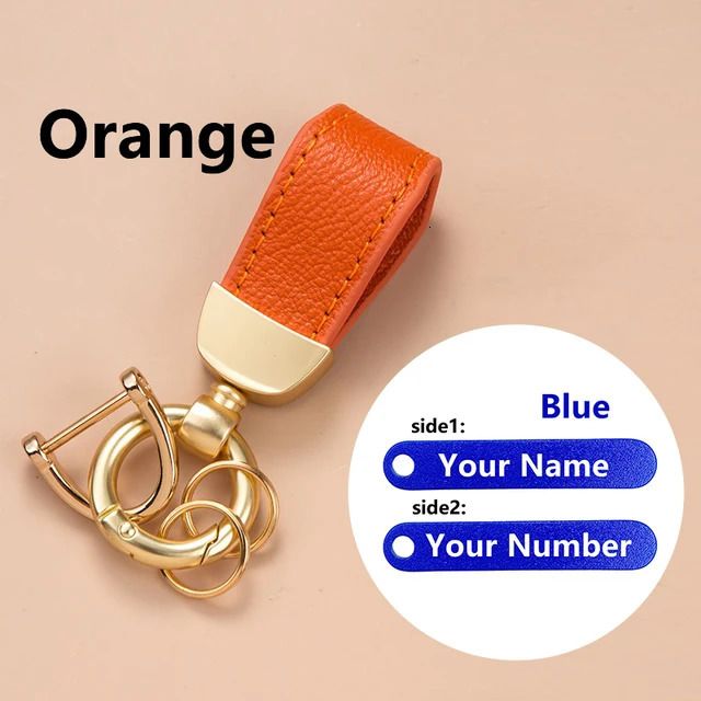 oranje en blauw