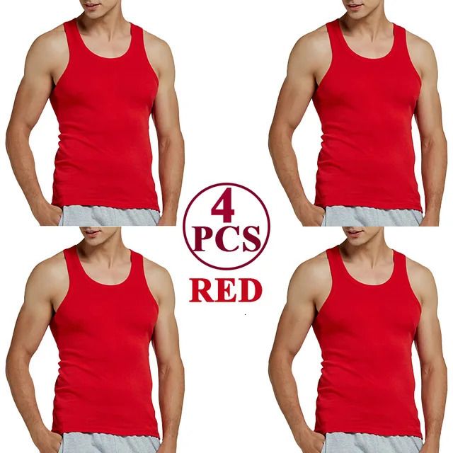 Red 4 Pcs