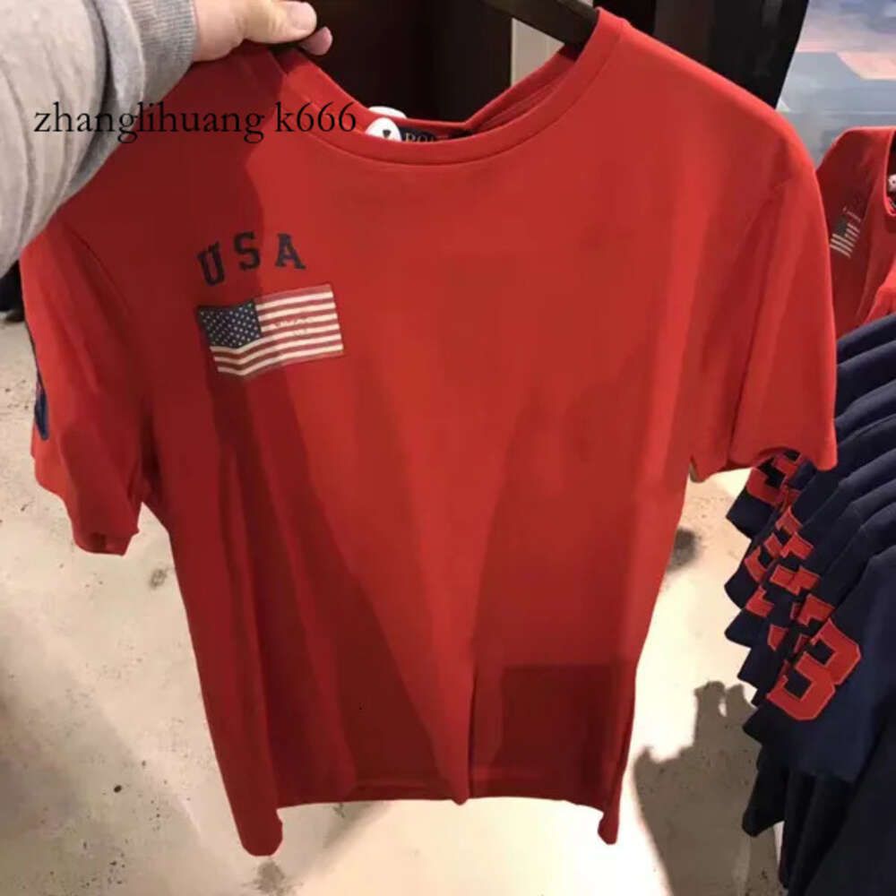 American Flag Red