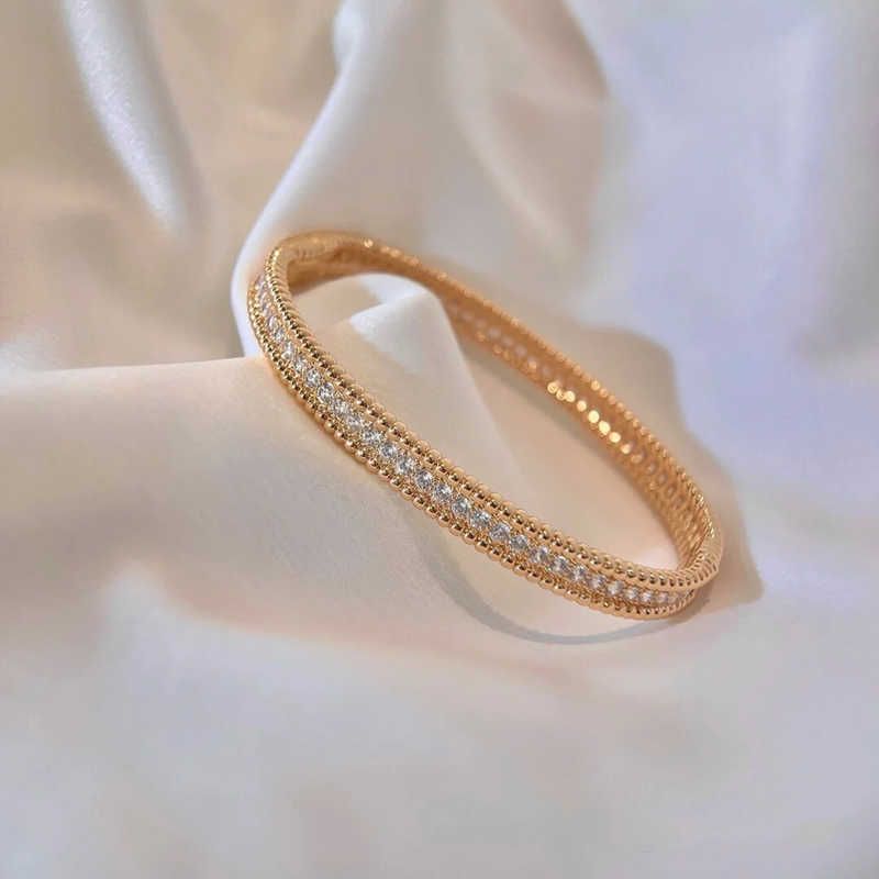 Rose Gold Perlen Armband