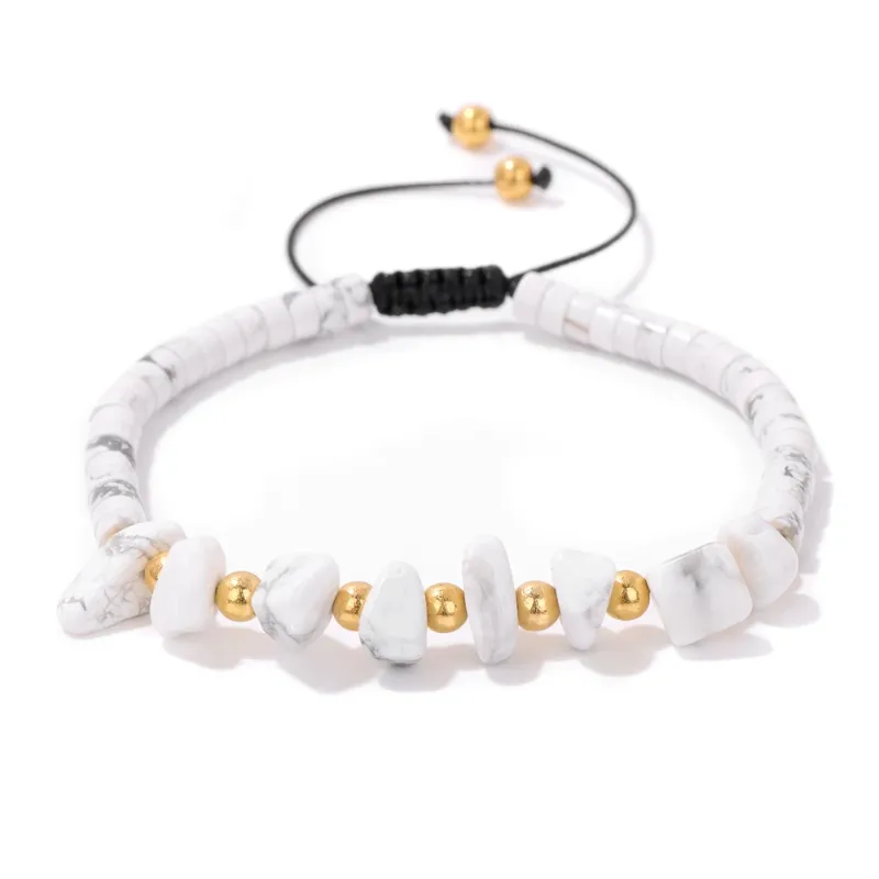 adjustable White Howlite