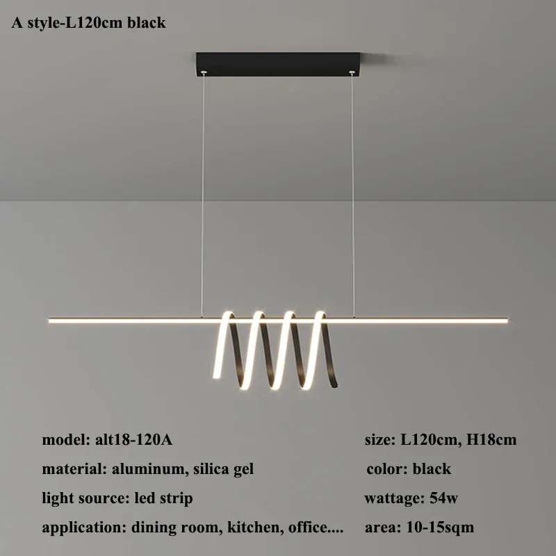 3 light effects A-black 120cm
