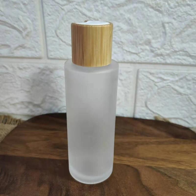 Bouteille de verre Bambou blanc 60 ml