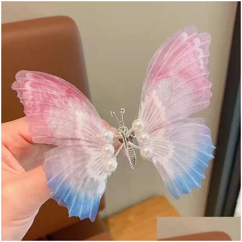 roze blauw [bewegende vlinder]