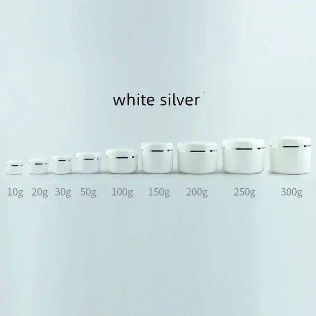 Argent blanc-50pcs-100g