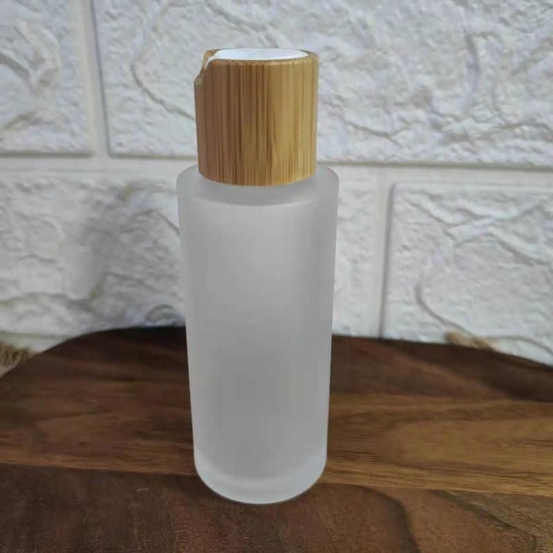 Bouteille en verre Bambou blanc 50 ml
