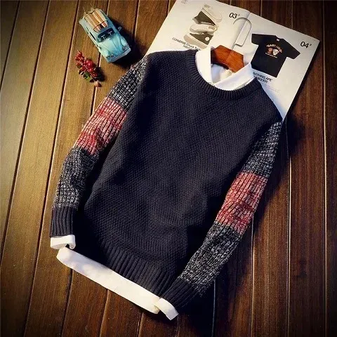A-Dark Blue Sweater