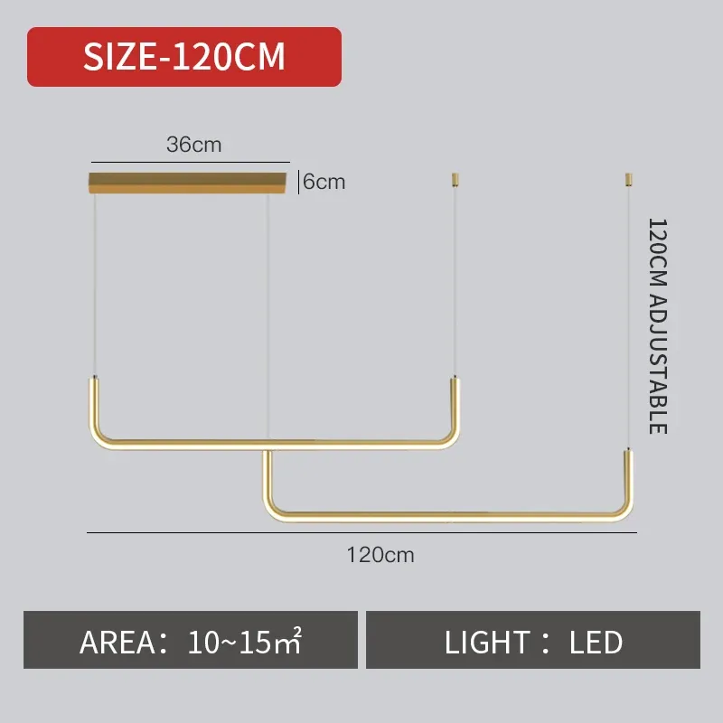 3色のライトゴールド120cm