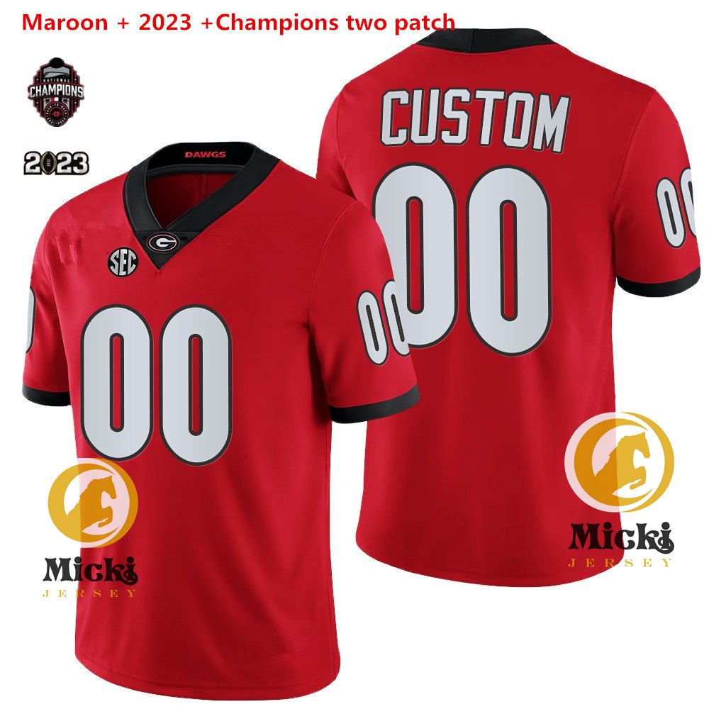 Maroon +2023 +Champions two patch