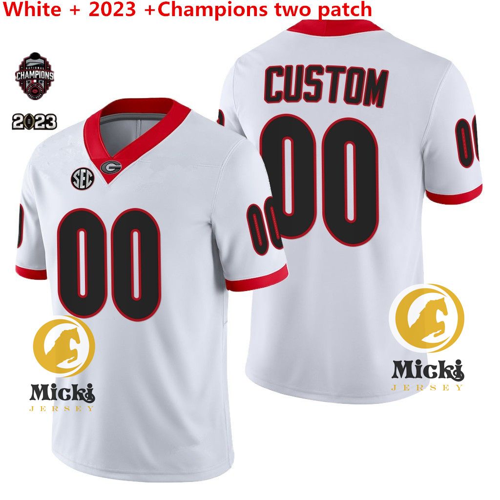 White + 2023 +Champions two patch
