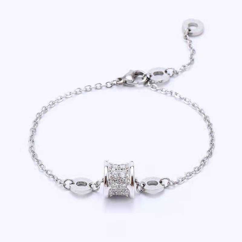 Platina diamantarmband