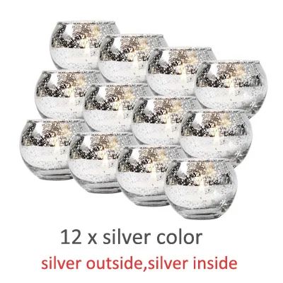 Couleur: Silver 12 PCS