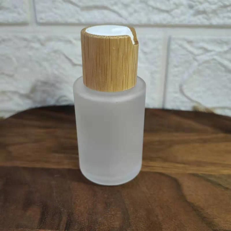 Bouteille en verre Bambou blanc 30 ml