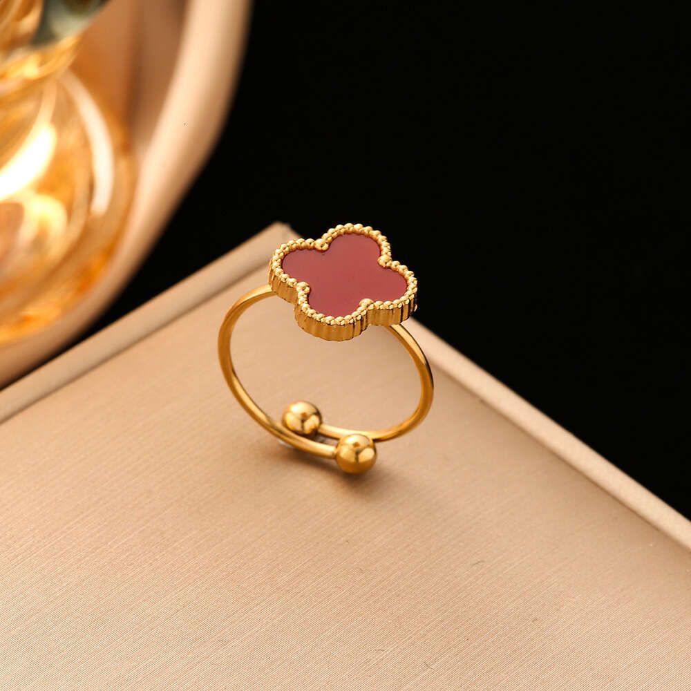 319 Clover 1.3 Ring - Goud rood