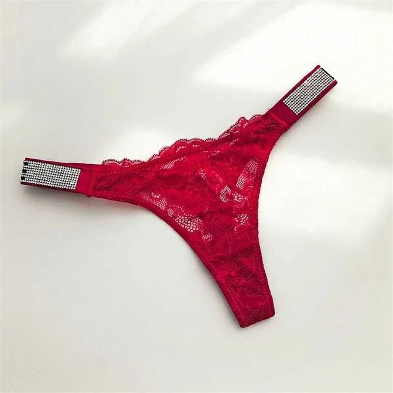 Red Lace Thong.