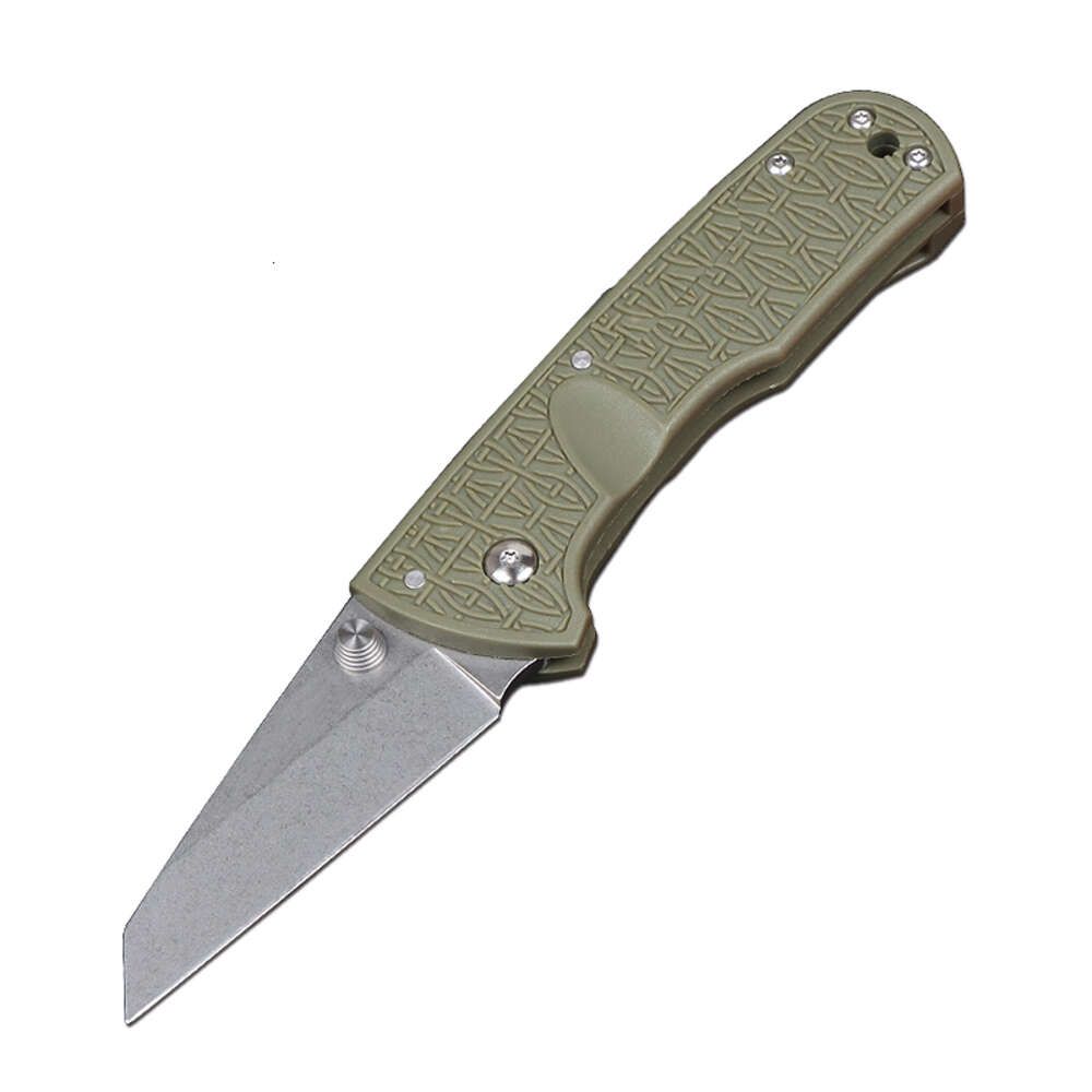 6.5cm-2.6cm-Green-Folding Blade Knife