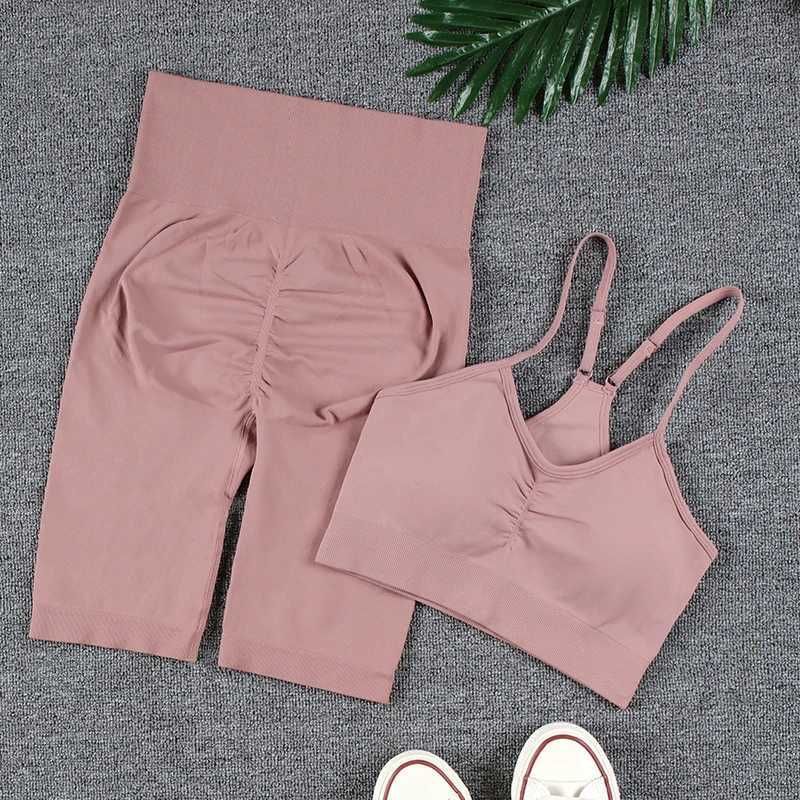 Pink Shorts2set