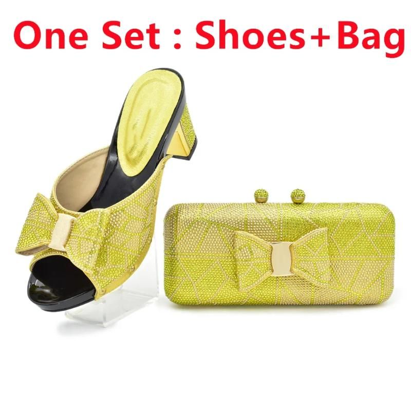 Yellow Shoes and Bag