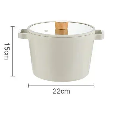 22CM deep soup pot