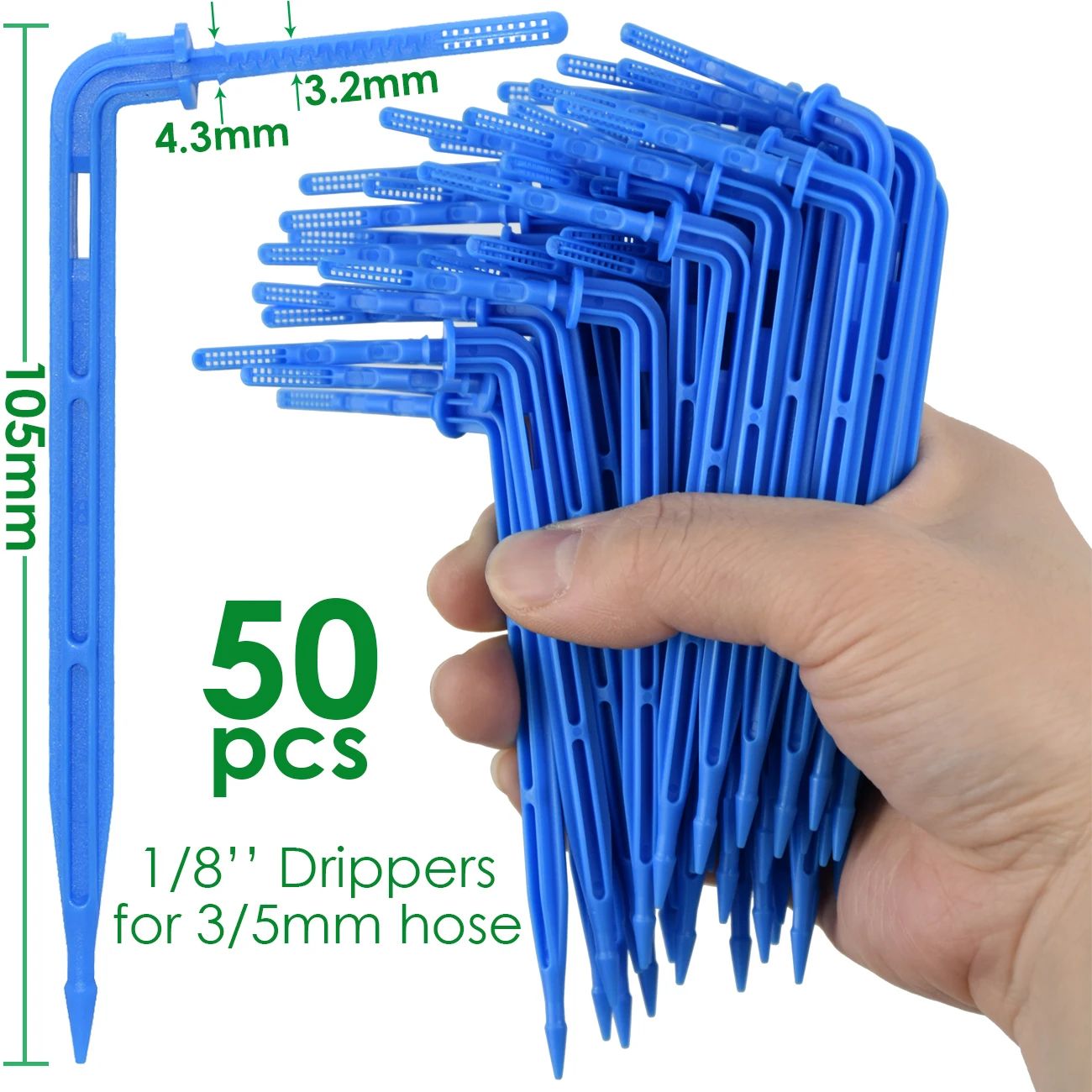 色：Blue-50pcs