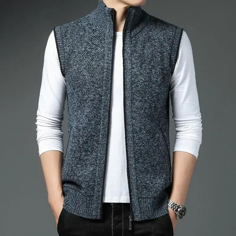 8816 Blue Grey Vest