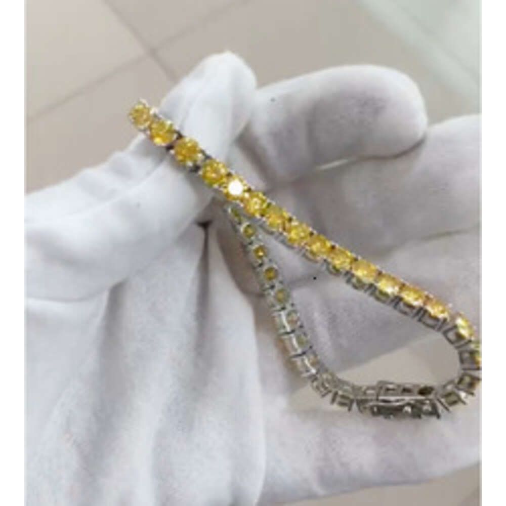 5 mm-white oro placcata da 24 pollici-necklace
