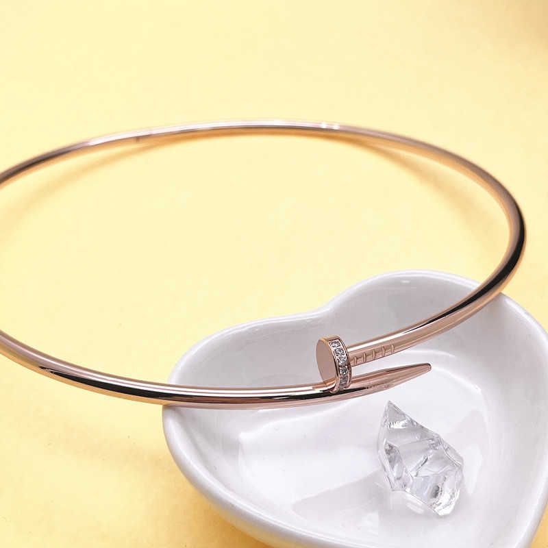 Roségouden halsband (hoofd diamant)