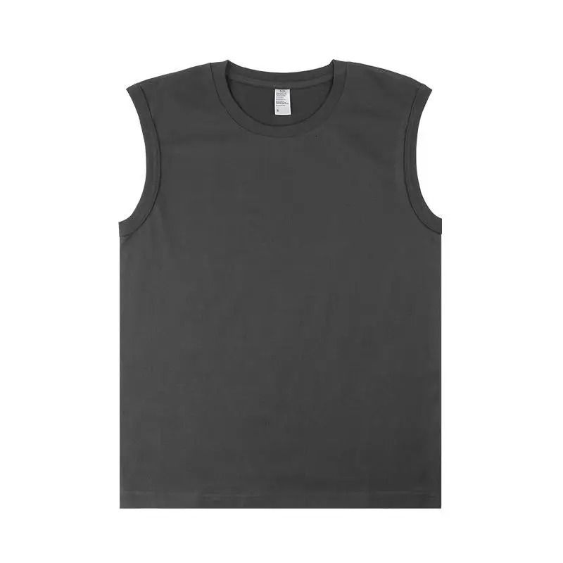 Gray Tank Top Man