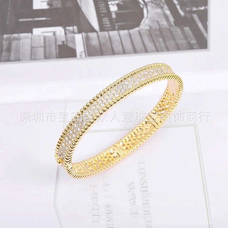 Full Diamond Wide Edition Gold-925 SIL