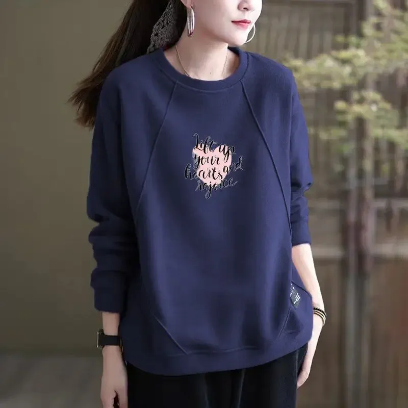 B- Navy Blue Top