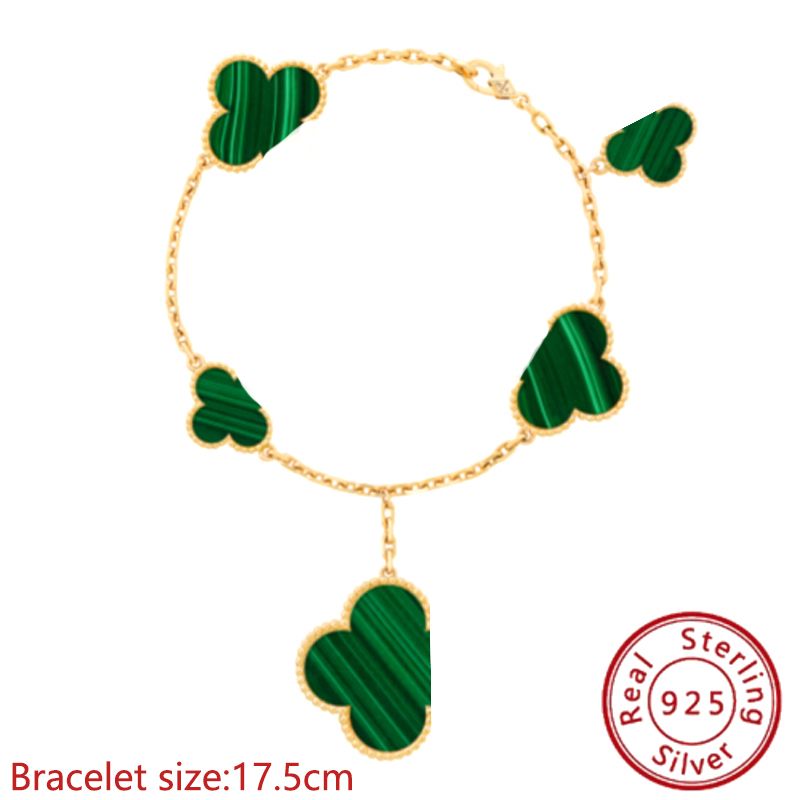 Bracelet à 4 feuilles-2