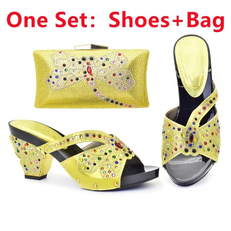 Yellow Shoes and Bag