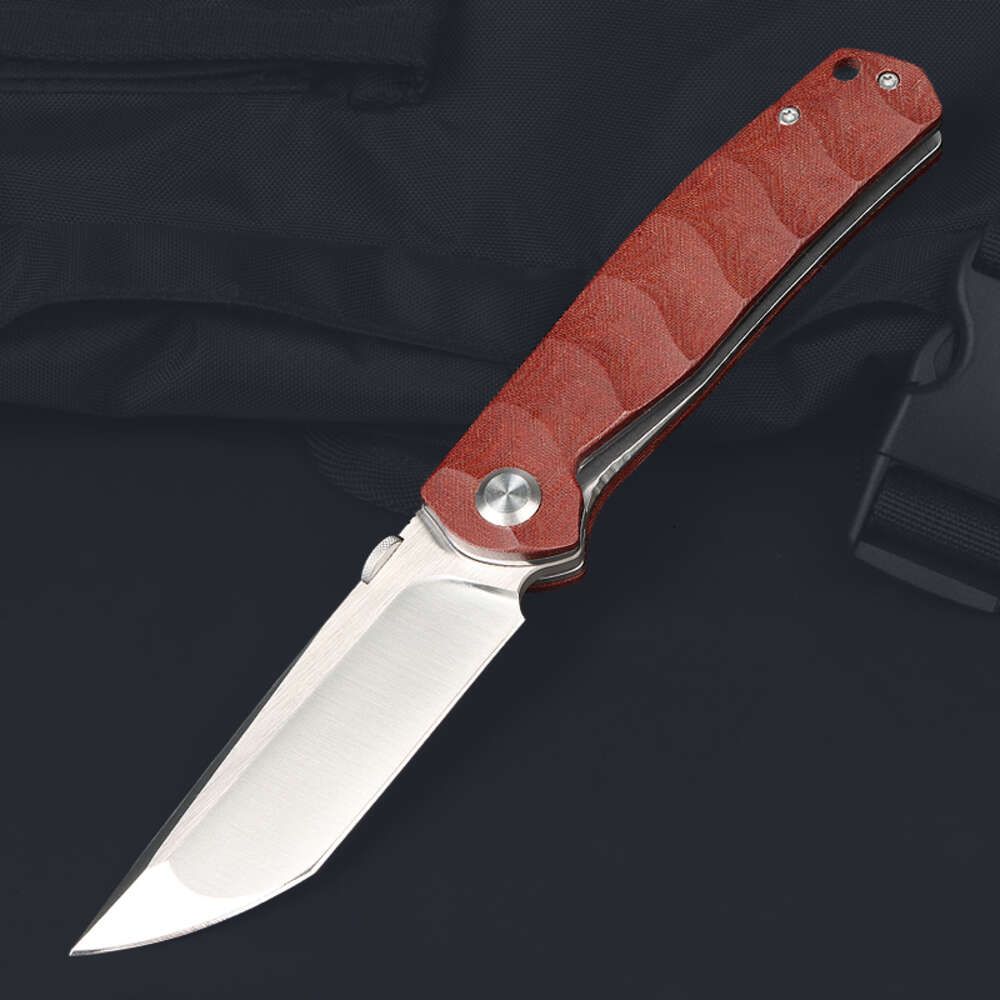 9.1cm-2.6cm-Brown-Folding Blade Knife