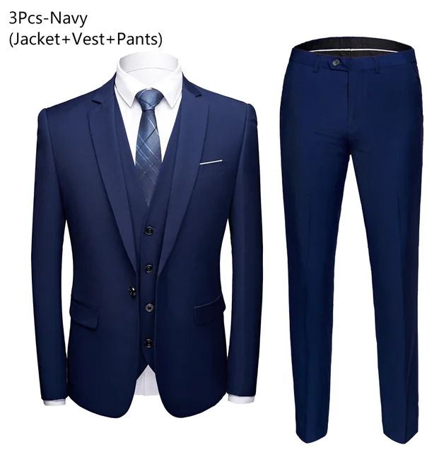 Navy 3piece Suit