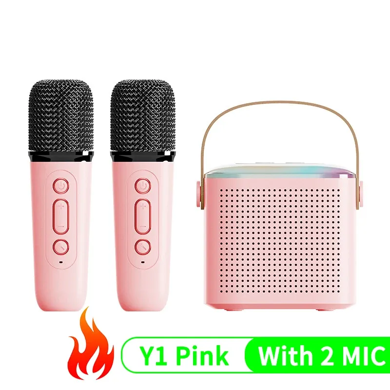 Y1 Pink с 2 микрофоном