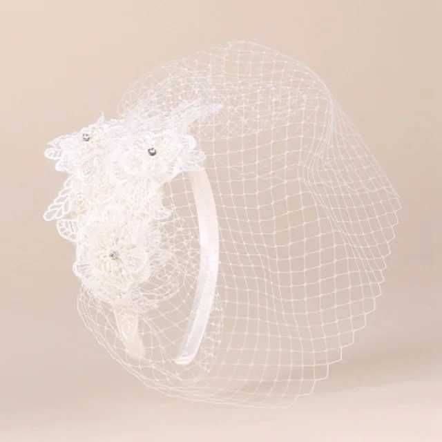 White Veil Hat