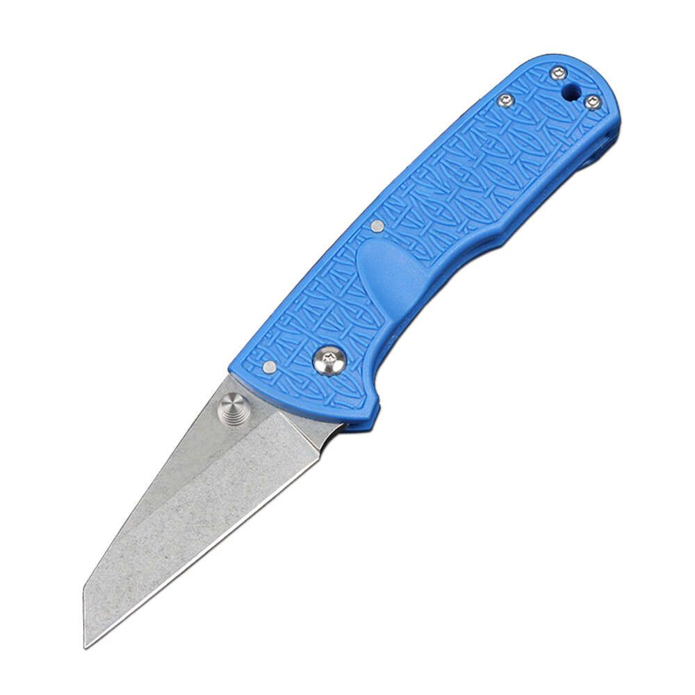 6.5cm-2.6cm-Blue-Folding Blade Knife