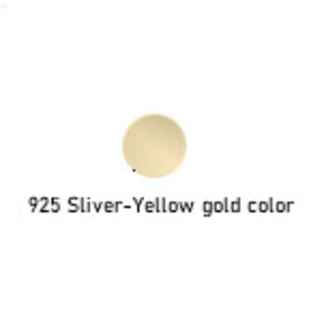 Plaqué or jaune de 8 mm de largeur-8 pouces