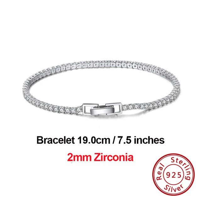 Zilver-2 mm-19 cm